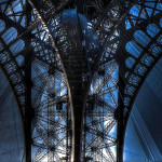 Underside of the Eiffel Tower